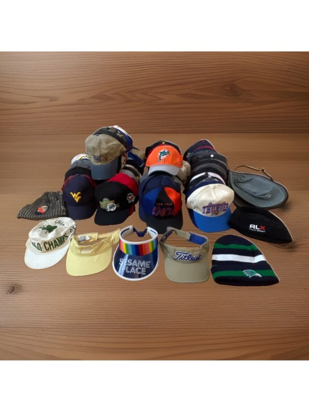 Hat LOT 100 Hats Caps Sports Brands Wholesale Bulk SnapBack Trucker Some Vintage